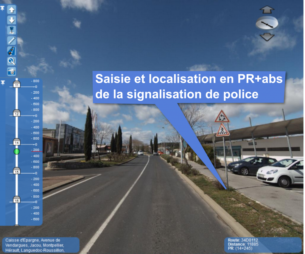 Relevé de la signalisation